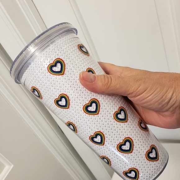 Tumbler/Goblet Pride Cold Beverage Tumbler w/lid 22 oz. - Picture 8 of 9